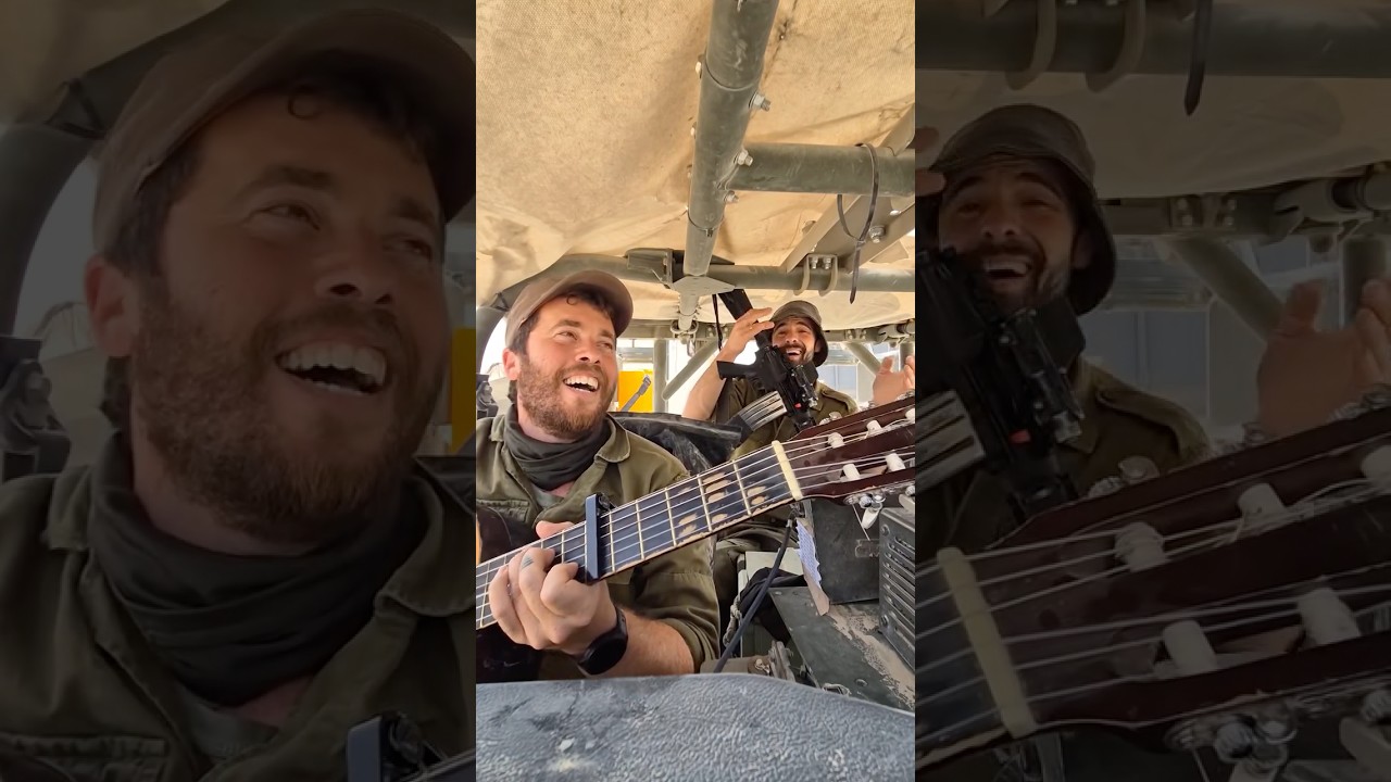 On The Front Lines They Still Find Time For Song Vid:EldadShraiberMusic