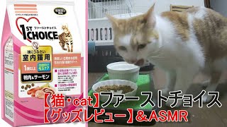 【猫・cat】ファーストチョイス【グッズレビュー】＆ASMR