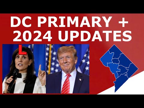 🔴 LIVE: WASHINGTON, DC PRIMARY RESULTS, 2024 UPDATES, Q&A + MORE!