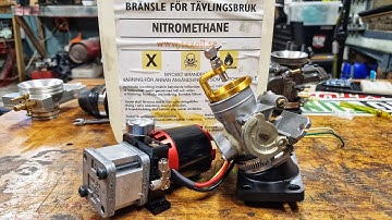 Moped Water Injection, but I replaced water with Pure Nitromethane - Dyno test.