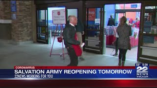 Salvation Army & Donation Centers prepare to reopen its door during Phase 2