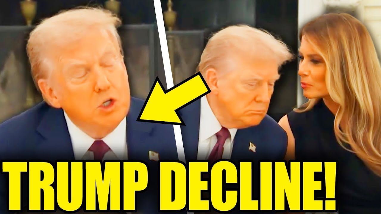 Melania RUSHES To SAVE Trump As SCARY DECLINE Exposed On AIR!