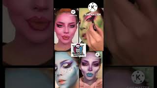 #bestof Charlottelooks #monsterhigh #draculaura #lagoonablue #rochellegoyle  #makeupchallenge