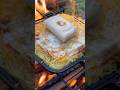ホットサンドで作る広島お好み焼き。カリカリチーズ餅トッピング🧀新年あけましておめでとうございます