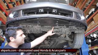 FRONT BUMPER Replacement DIY How to replace install fix change 2002 2003 2004 2005 2006 Acura RSX