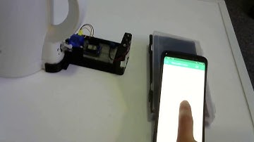 Wirelessly controlled servo using an ESP8266 and Blynk App