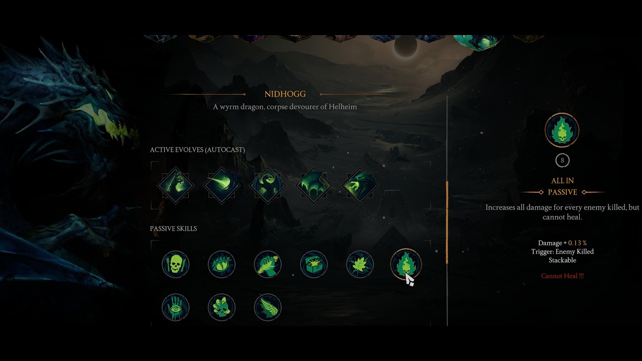 Jotunnslayer Hordes of Hel - WARDEN ALL IN Passive - Map 1 - JOTUNHEIM - ENDLESS TEST RUN