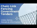 Government Tenders Details and Information | Chain Link Fencing - Dilip Shrivastava