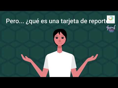 Tarjeta de reporte, conociendo nuestro ambiente