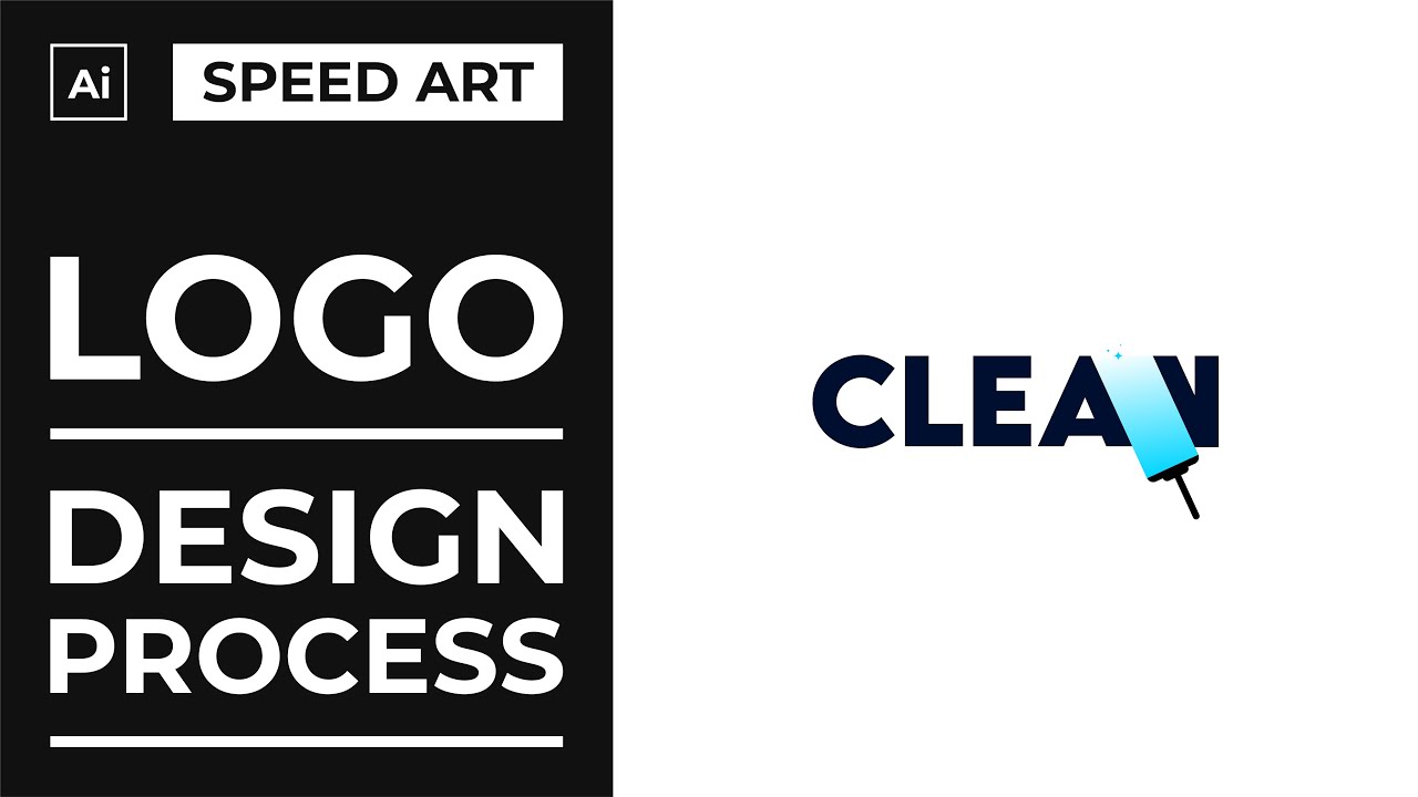 Illustrator Logo Design Process 😍| Logo Design Illustrator CC | Clean logo design | AR Fahim