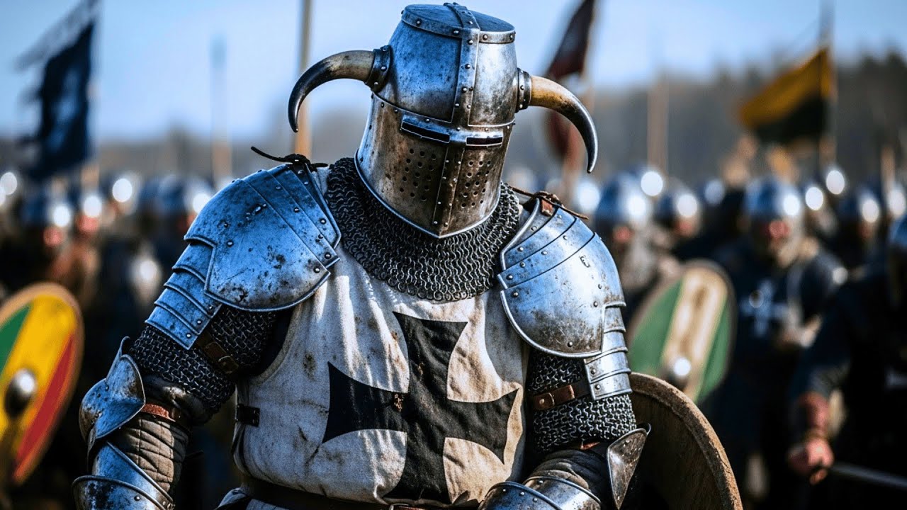 Wie 800 Deutschritter 12.000 Litauer VERNICHTETEN | Die Brutalste Kavallerieattacke