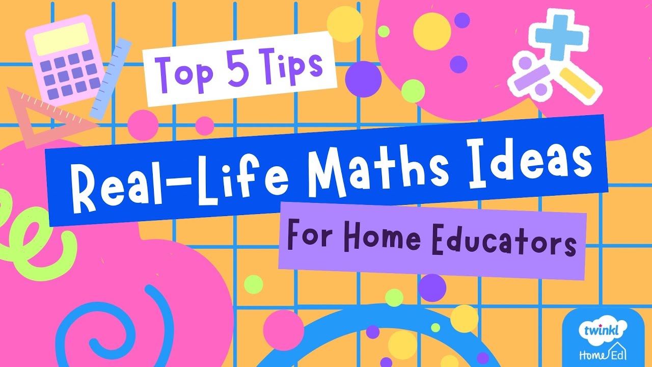 Five Real-Life Maths Ideas for Home Educators - YouTube