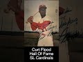 Curt Flood - Hall Of Fame Saint Louis Cardinals