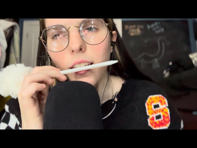 ASMR | Slow And Gentle Pen Noms | Mouth Sounds |
