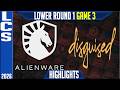 TLAW vs DSG Highlights Game 3 | LCS Round 1 2026 Playoffs | Team Liquid Alienware vs Disguised G3