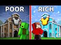 Mikey POOR vs JJ RICH ARMOR Factory Battle in Minecraft (Maizen)