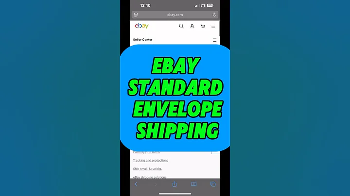 eBay Standard Envelope: The Future of Shipping Sports Cards