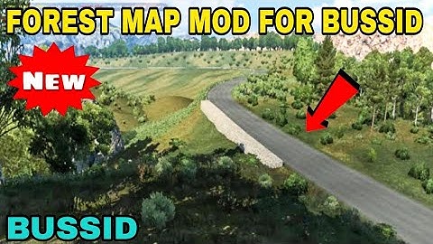 forest map mod for bussid | mod map bussid | mapas para bus simulator indonesia.