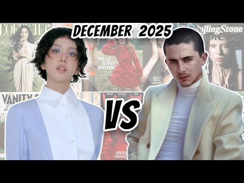 Jisoo vs Timothée Chalamet: Fashion Cover BATTLES December 2025 thumbnail