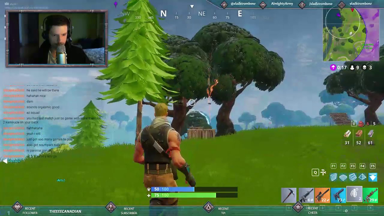 Fortnite: KOBE NADE (Ninja Style) [VladKT Stream Clip]