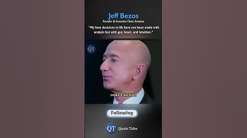 Bezos: Don’t Let Data Kill Your Gut