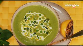 Mentás Tavaszi Zöldborsókrémleves Mindmegette.hu