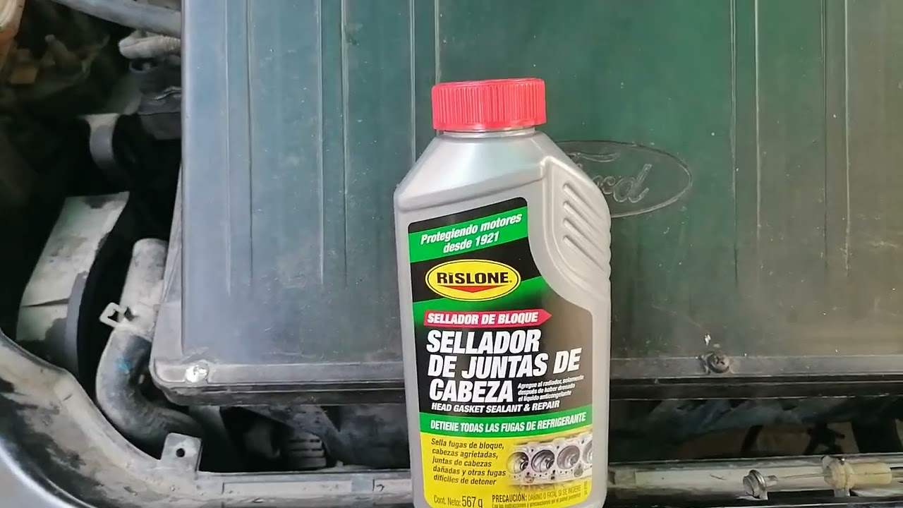 Inferior Violar loco Como aplicar, sellador para grietas de cabeza de motor, rislone - YouTube