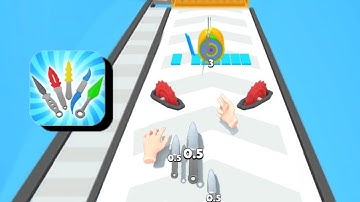 Knife and Run 🔪- All Levels Gameplay (iOS & Android) Part 4