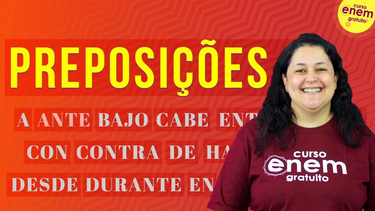 PREPOSIÇÕES NO ESPANHOL | Resumo de Espanhol para o Enem