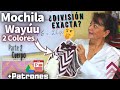 Cómo hacer una Mochila Wayúu De 2 colores l Parte 2: CUERPO l Paso a Paso