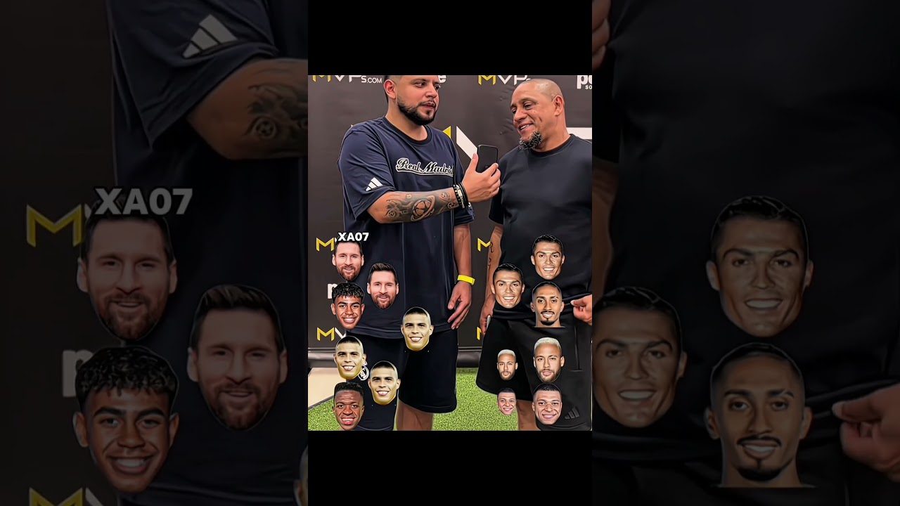 Roberto Carlos Knows The GOAT🐐🥱 #shorts #ronaldo #messi #portugal #shortsvideo