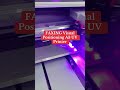 New arrival! FANXING A3 UV Printer with visual positioning technology.