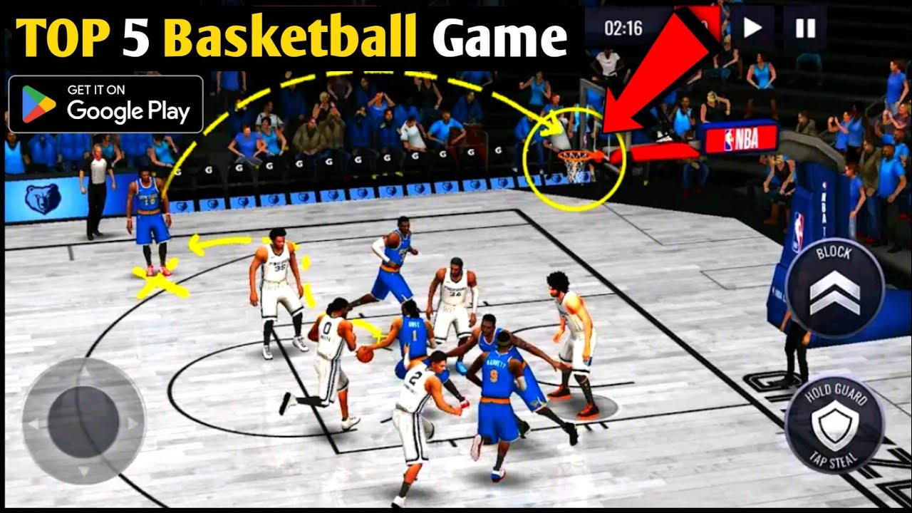 Top 5 Basketball Game for Android Top 5 Basketball Game for Mobile