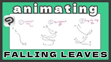ANIMATING FALLING LEAVES | Simple Animation How To