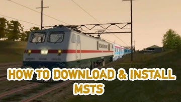 How to download & Install MSTS full game || Step by step guide || SR RAIL GAMING