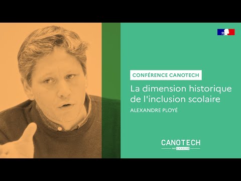Webinaire Alexandre Ployé : la dimension historique de l'inclusion scolaire