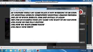 Tutorial On How To Fix Roblox To Stop Shutting Down By Goanimateboy9000 Goanimate9000 - 