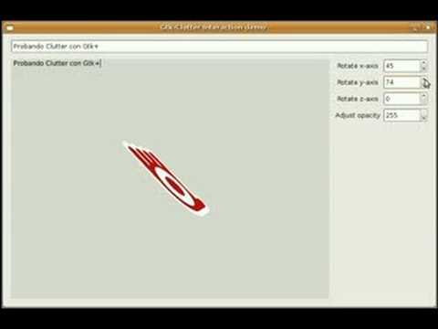 Clutter y Gtk+