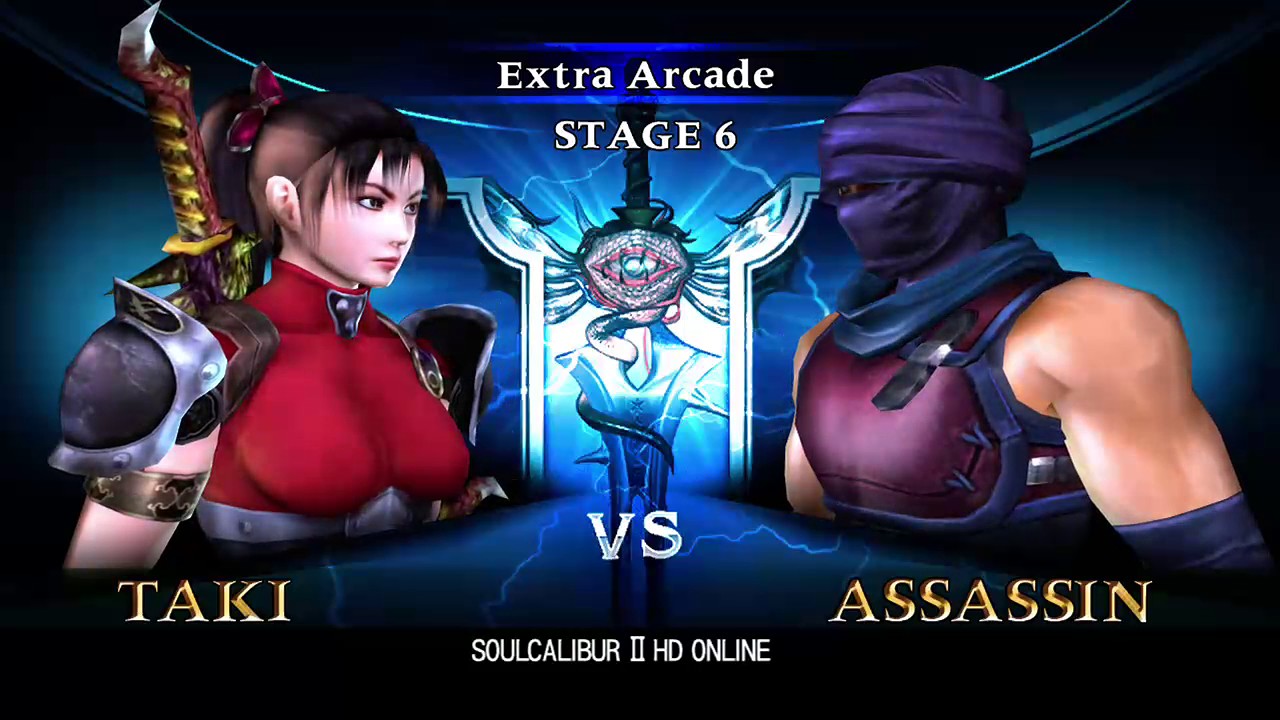 Soul Calibur 2 HD Online - Extra Arcade with Taki - YouTube