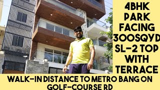 #propertyjaal 4BHK BUILDER FLOOR IN SUSHANT LOK 2 Gurgaon | Sec-55 | Park facing | 300 Sq Yards