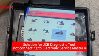 Solution for JCB Diagnostic Tool not connecting to Electronic Service Master 4