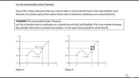 1.16 Working with the Intermediate Value Theorem (IVT)