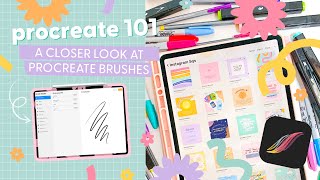 Более подробный обзор кистей в Procreate | Как я создаю свои собственные кисти | Procreate 101 screenshot 4