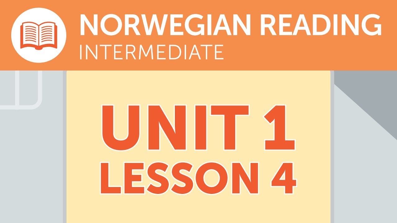 Intermediate Norwegian Reading - Reading Norwegian Job Postings