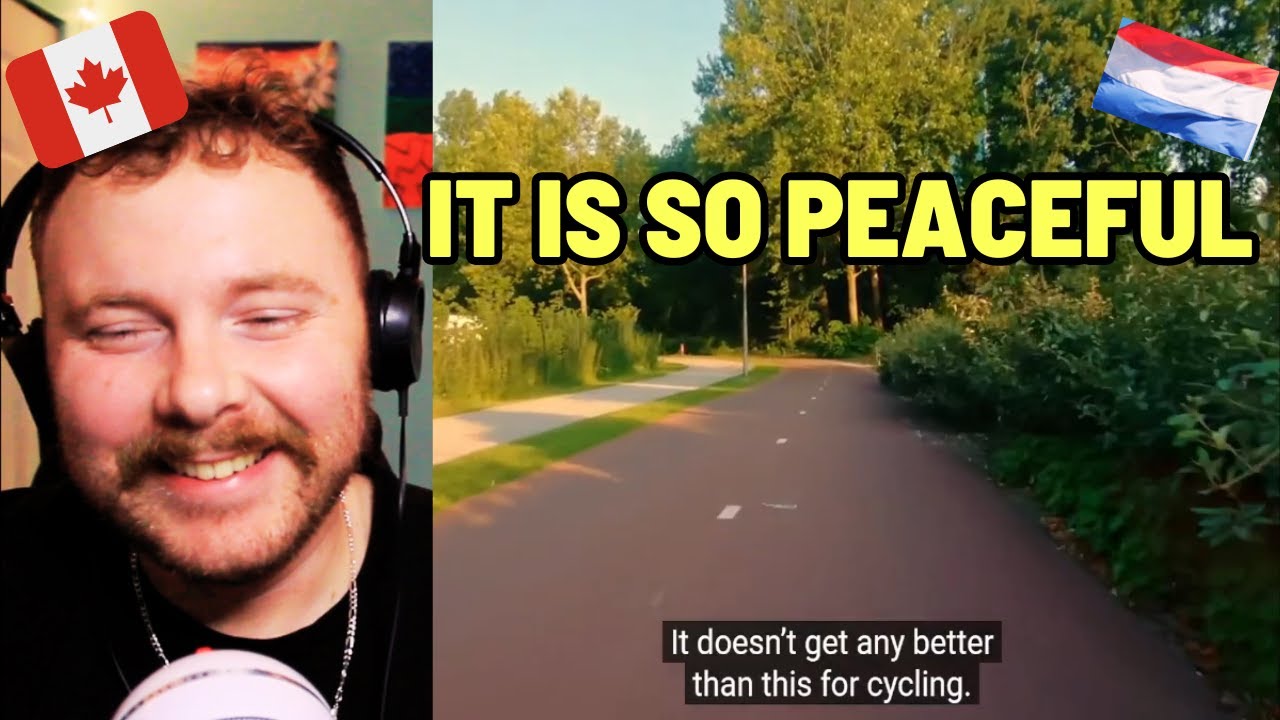 Canadian Reacts to Amazing Dutch Cycling Infrastructure