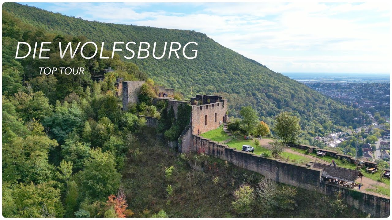 Ein Kleinod im Pfälzerwald. Die Wolfsburg bei Neustadt an der Weinstraße. Top Wanderempfehlung.