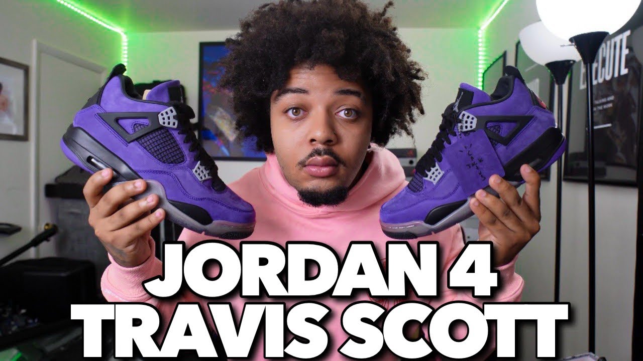 JORDAN 4 x Трэвис Скотт «Друзья и семья» ПОДРОБНЫЙ ОБЗОР🔥