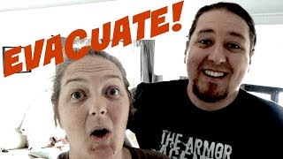 We Had To EVACUATE from Tropical Storm Alberto!! | Travel Day Vlog