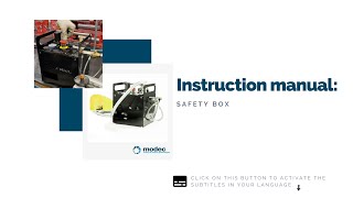 Instruction manual: Safety Box