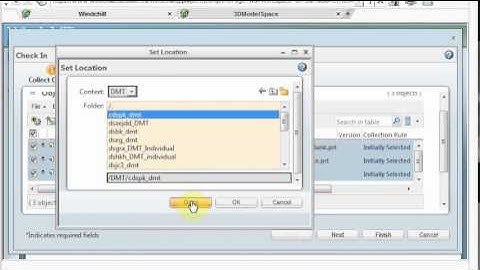 Windchill: DMT: upload existing files : PTC Creo